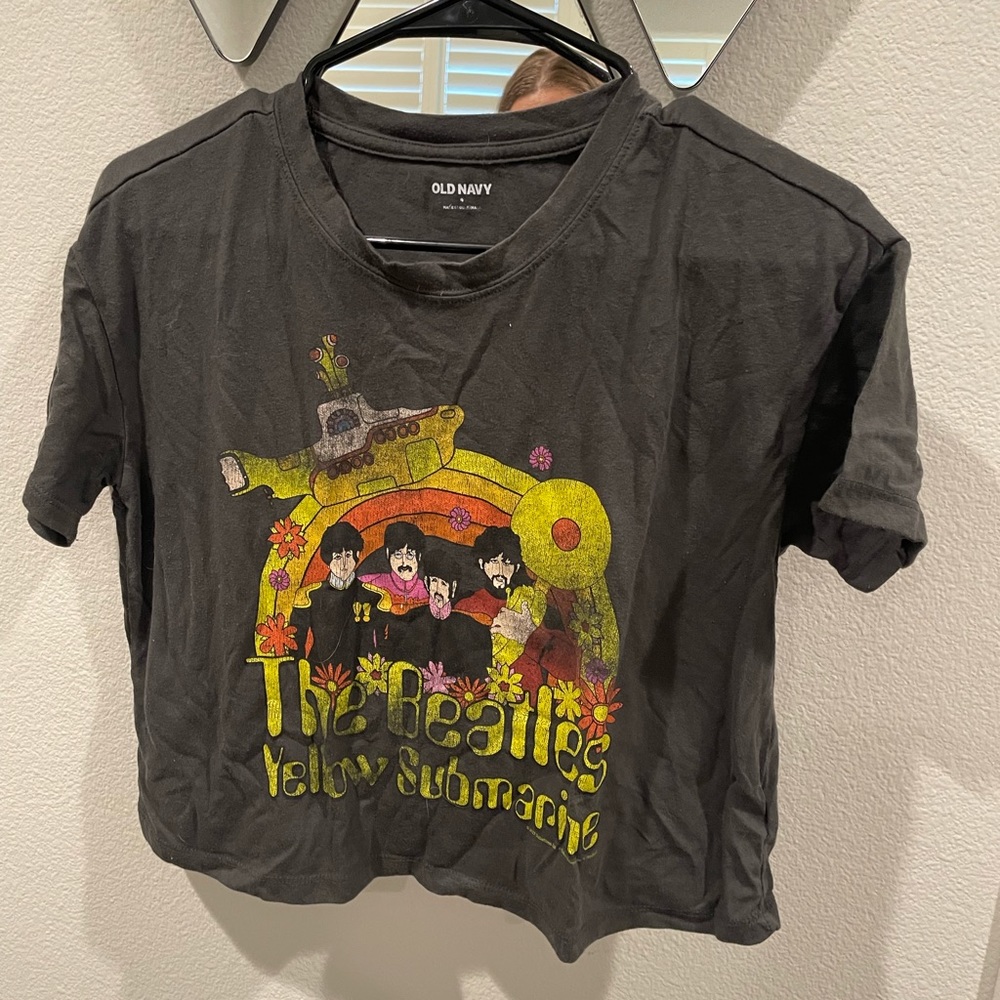 Beatles Crop Tee